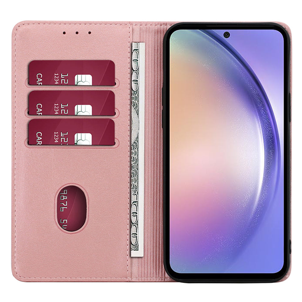 For Samsung Galaxy F14 5G Calf Texture Mobile Phone Protector Case Stand Leather Wallet Cover For Samsung Galaxy F14 5G Calf Texture Mobile Phone Protector Case Stand Leather Wallet Cover
